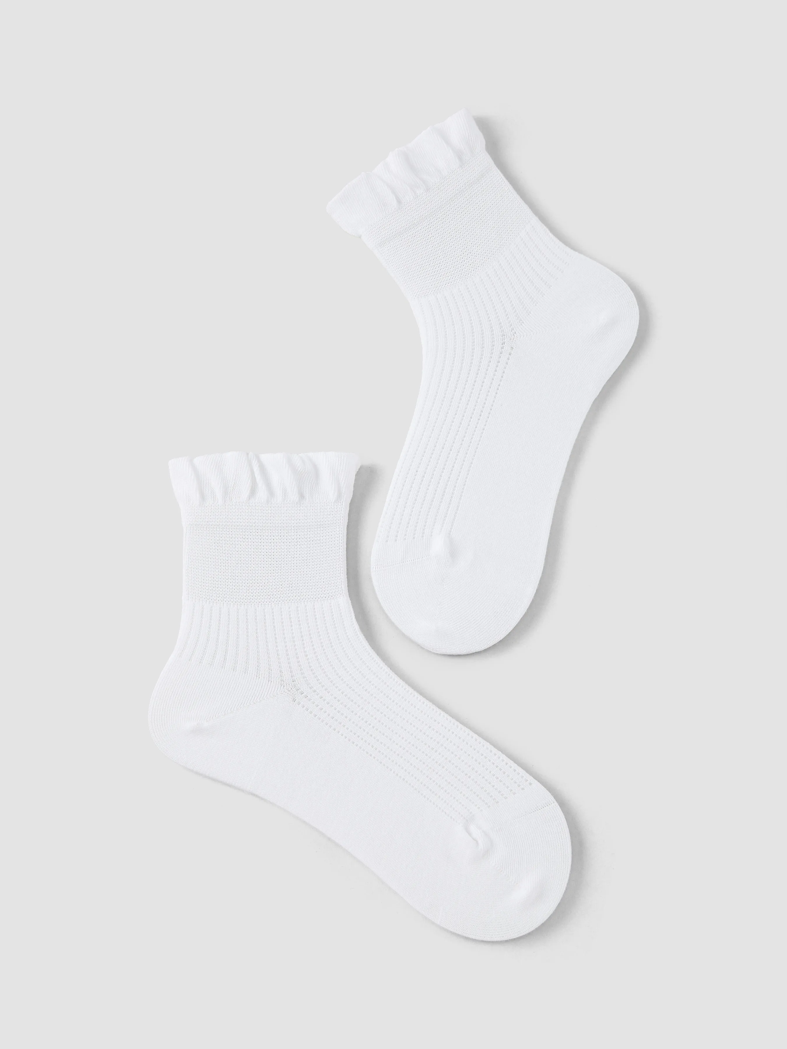 3 PAIRES DE CHAUSSETTES À VOLANTS