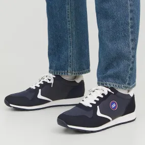 Baskets basses bleu et blanc Homme JACK & JONES à prix dégriffé ! | 