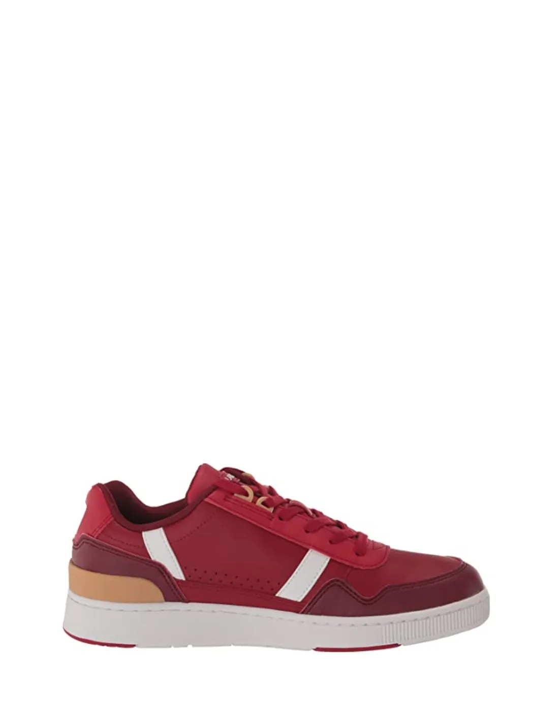 Baskets homme Lacoste ref 58241 17K Rouge/Blanc