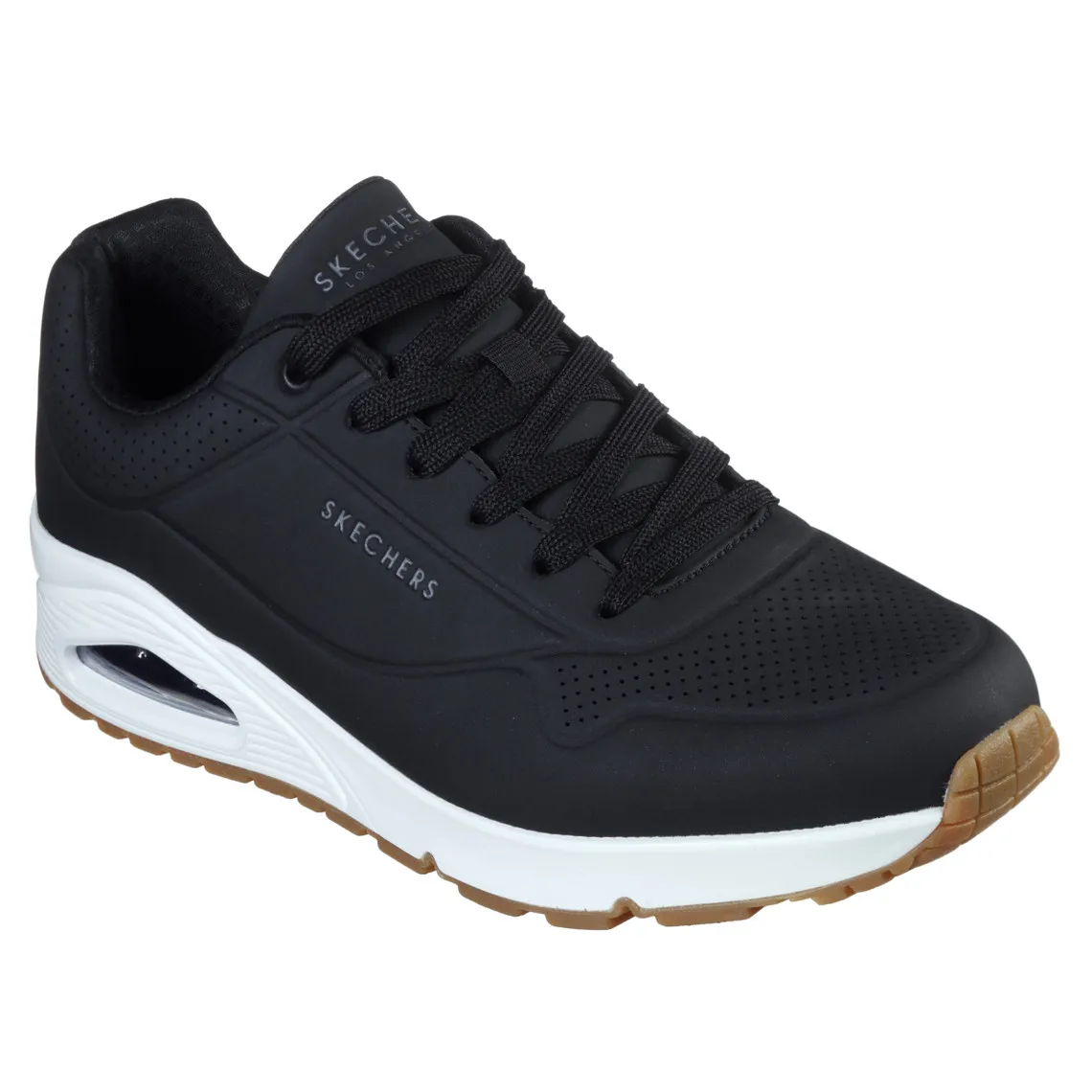 Baskets homme UNO - STAND ON AIR noir/blanc | 3 Suisses