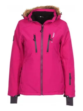 Blouson de ski femme ANADA - Rose fushia