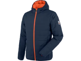 Blouson de travail Matelassé Moon Marine/Orange