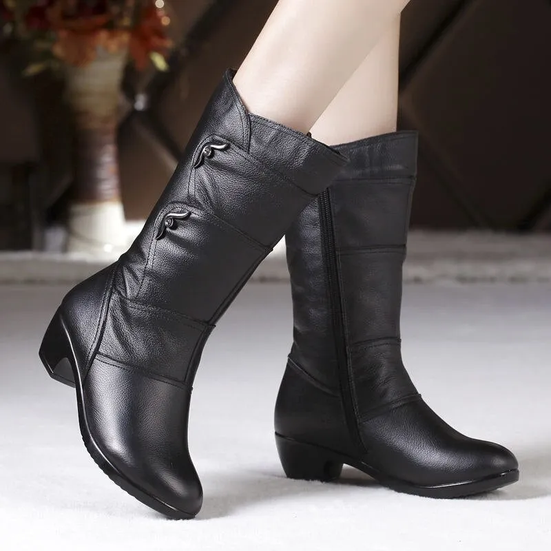 Bottes femmes mi-longues Jugo