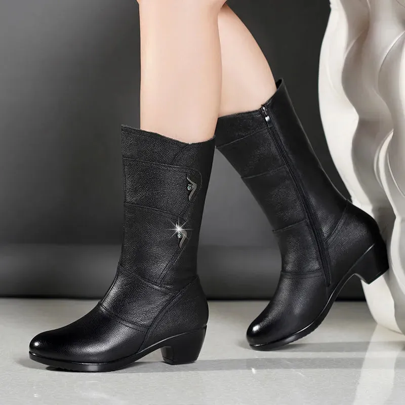 Bottes femmes mi-longues Jugo