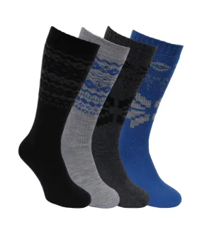 Chaussettes hautes homme lot de 4