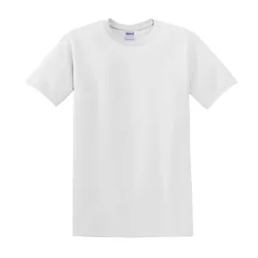 Gildan 5000 - T-shirt Homme Résistant en 100% Coton épais de Haute Qualité