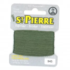 Laine Saint Pierre pour repriser / broder - shetland chiné n°945