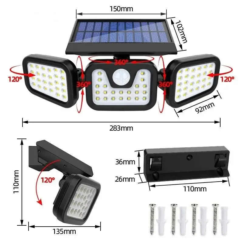 Lampe solaire exterieur