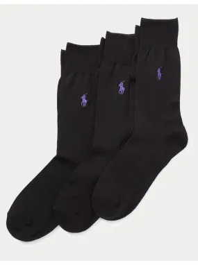 Lot 3 paires de chaussettes hautes Polo Ralph Lauren