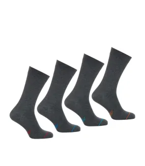 Lot de 4 paires de chaussettes hautes crew Ecopack