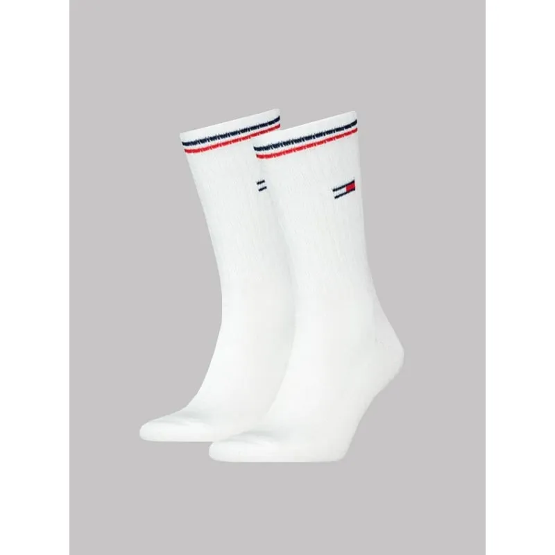 Pack 6 paires de chaussettes hautes rib noir - Hugo | wimod