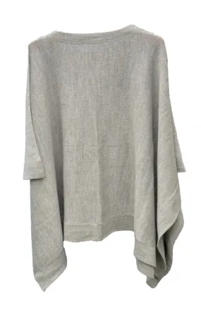 PONCHO Baby Alpaga SUMAQ Gris