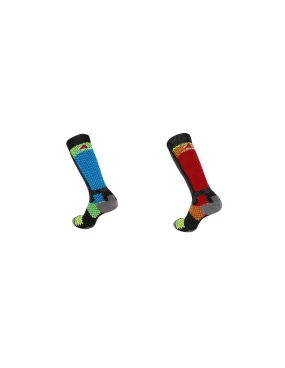 Rywan Lot de 2 paires chaussettes de ski Adulte