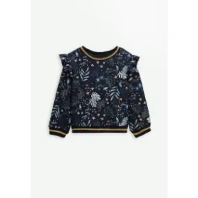 Sweat-shirt en molleton fille Belle de Nuit - PETIT BEGUIN