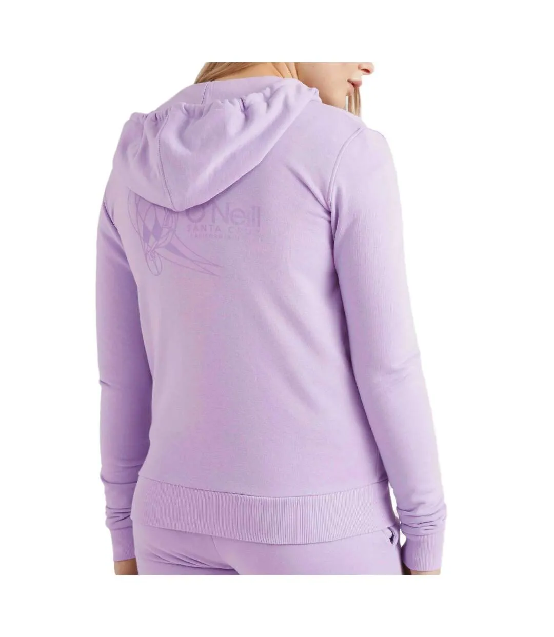 Sweat Zippé à capuche Violet Femme O'Neill Circle Surfer