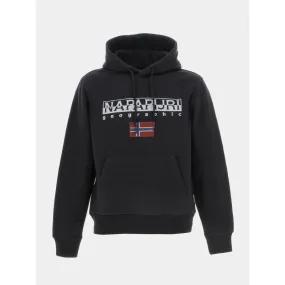 Sweat à capuche ayas noir homme - Napapijri | wimod