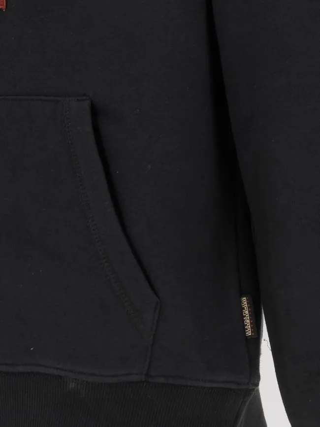 Sweat à capuche ayas noir homme - Napapijri | wimod