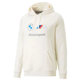 Sweat à capuche BMW MOTORSPORT Puma Essential blanc unisexe