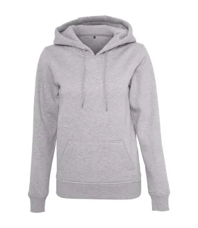 Sweat à capuche femmes gris clair Build Your Brand