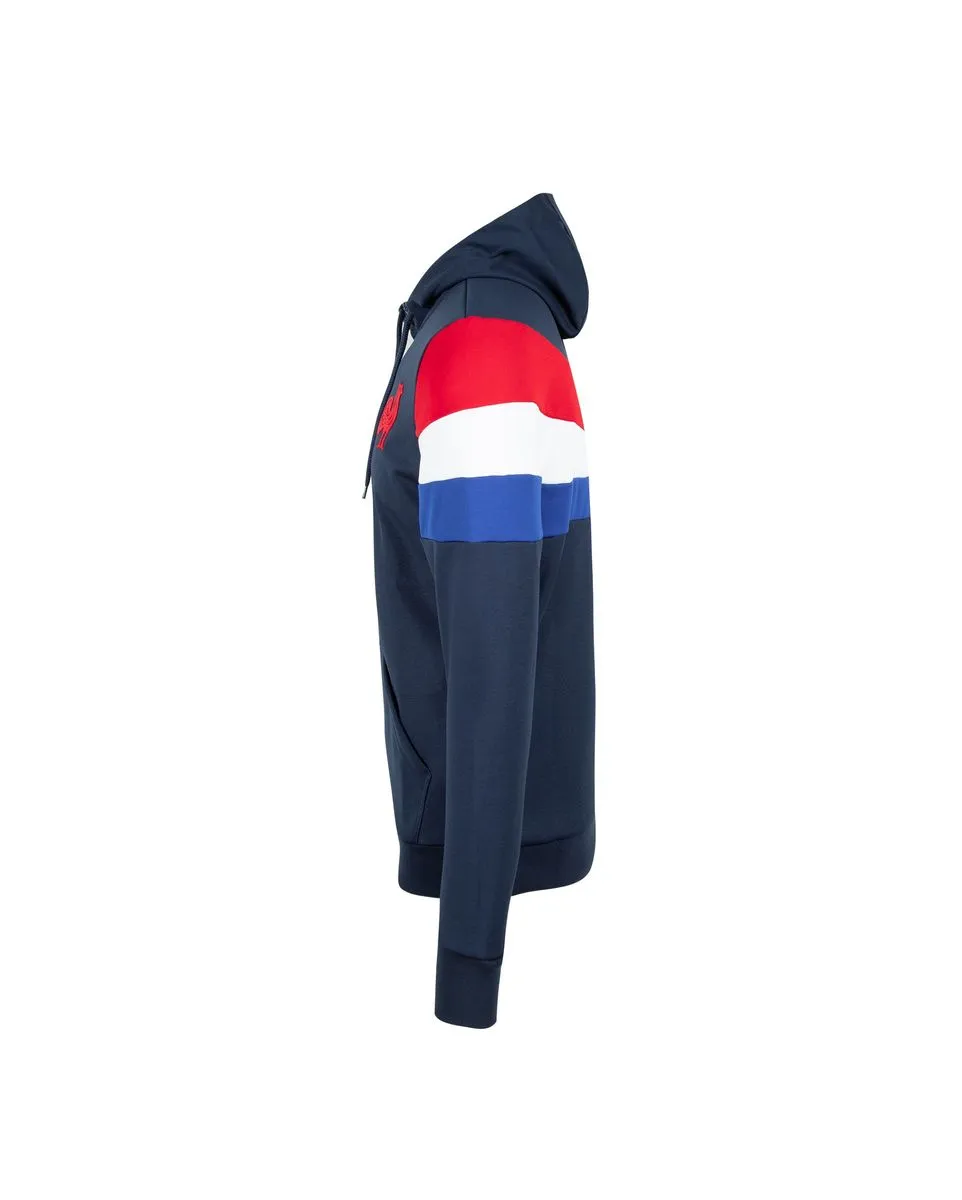 Sweat à capuche Homme FFR PRESENTATION HOODY M Bleu