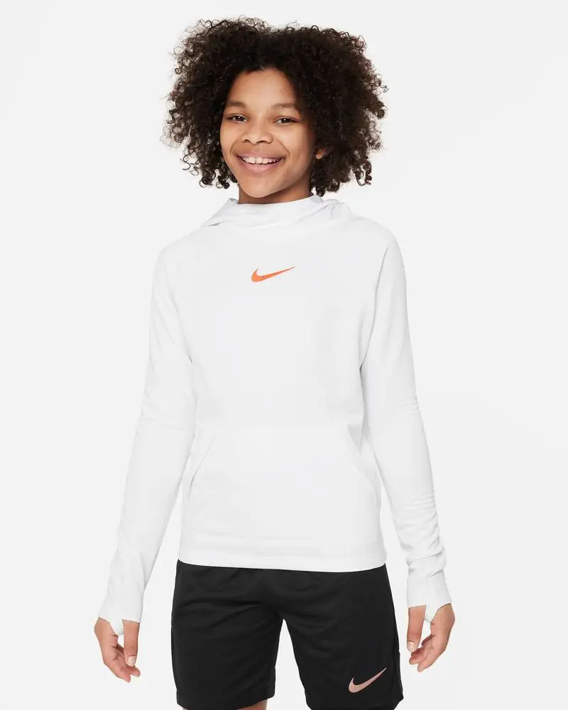 Sweat à capuche Nike Academy Blanc pour enfant