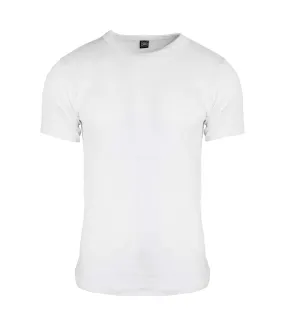 T-shirt thermique à manches courtes en viscose homme blanc Floso