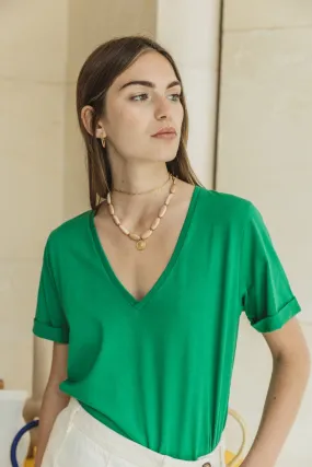 Tee-shirt Pénélope vert