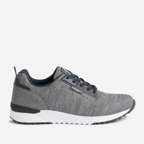 Tennis LEE COOPER gris chiné en mesh - Baskets / Tennis Homme | ERAM