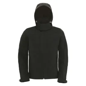 Veste softshell à capuche - hautes performances - JM950 - Noir - Homme 